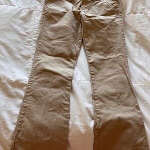 American Eagle khaki boot cute pants- petite
